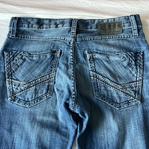 Men’s BKE Jake motto jeans - 30L - Picture 7 of 8